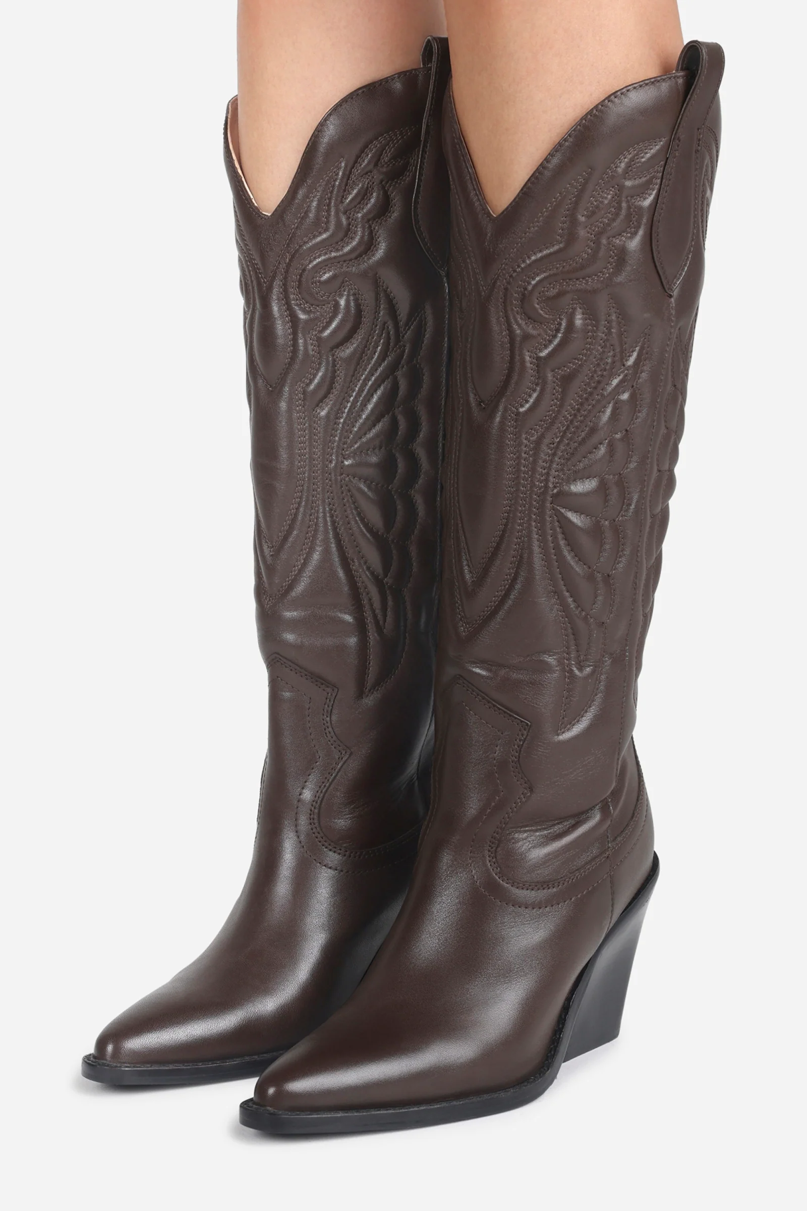 Western High Boot New-Kole | dark brown - Image 2